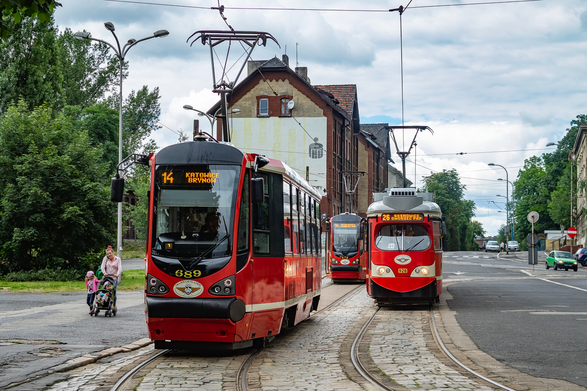 105N-AC #689: Mysłowice Dworzec PKP