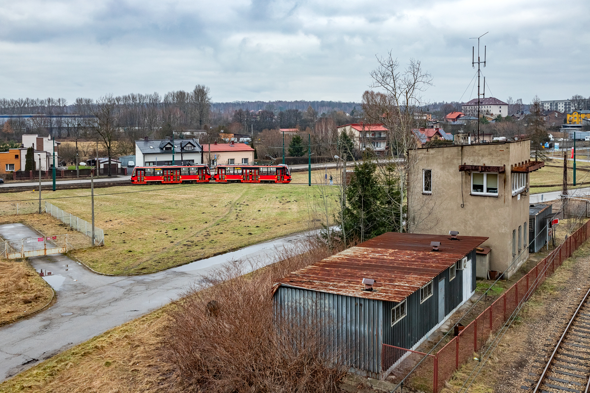 105N HF11AC #703+704: Sosnowiec, Kazimierz Górniczy Pętla