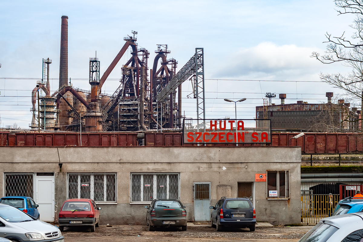 Huta Szczecin - główne wejście