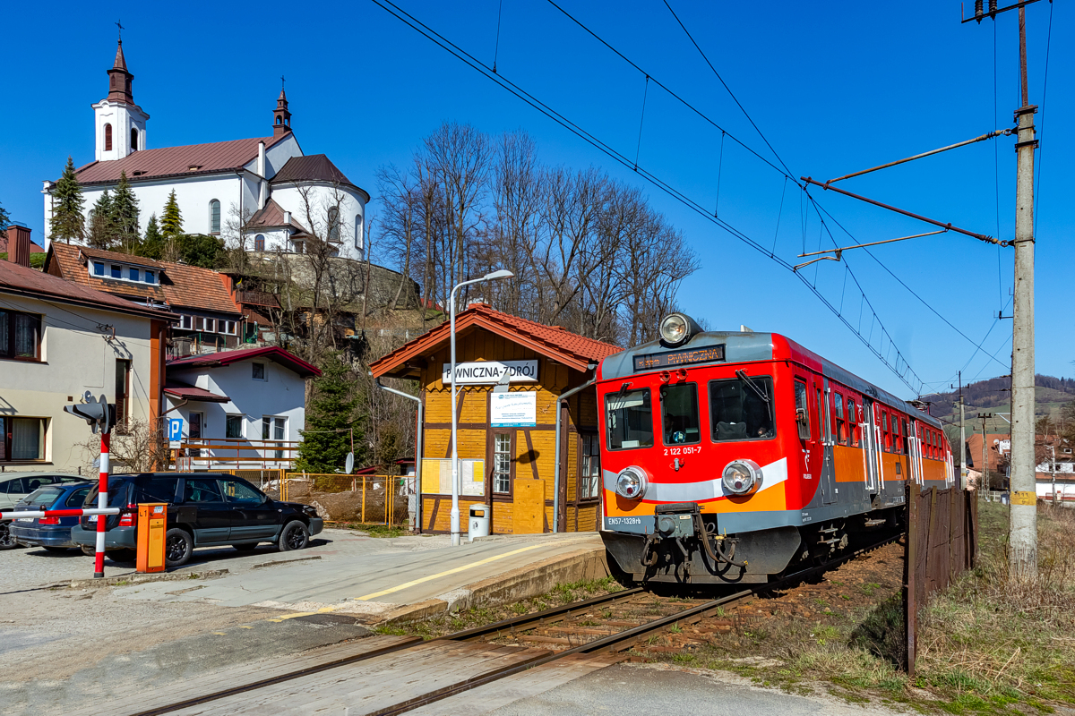 EN57-1328: Piwniczna-Zdrój