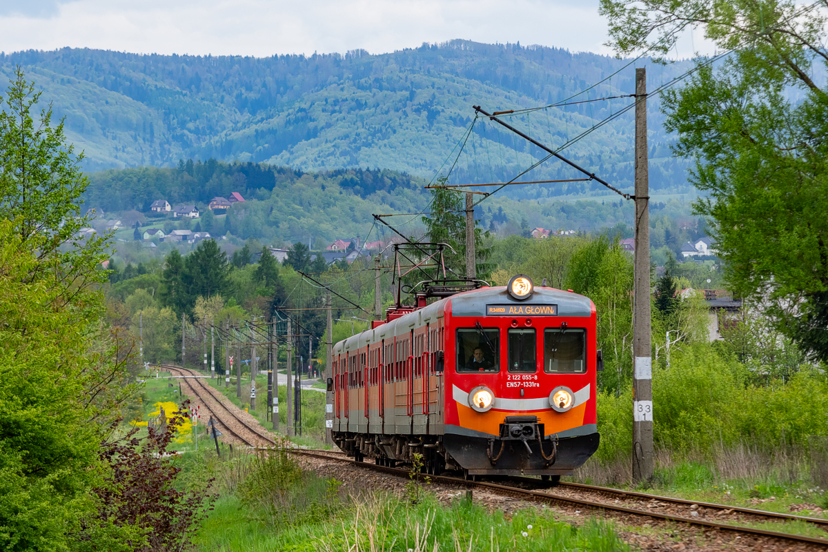 EN57-1331: Andrychów - Andrychów Górnica