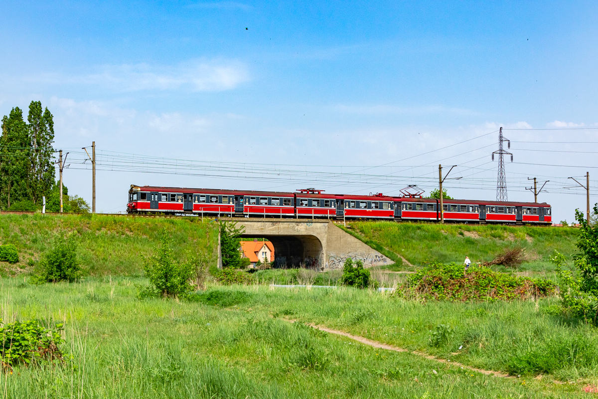 EN57-1358: Szczecin Dąbie - Szczecin Zdroje