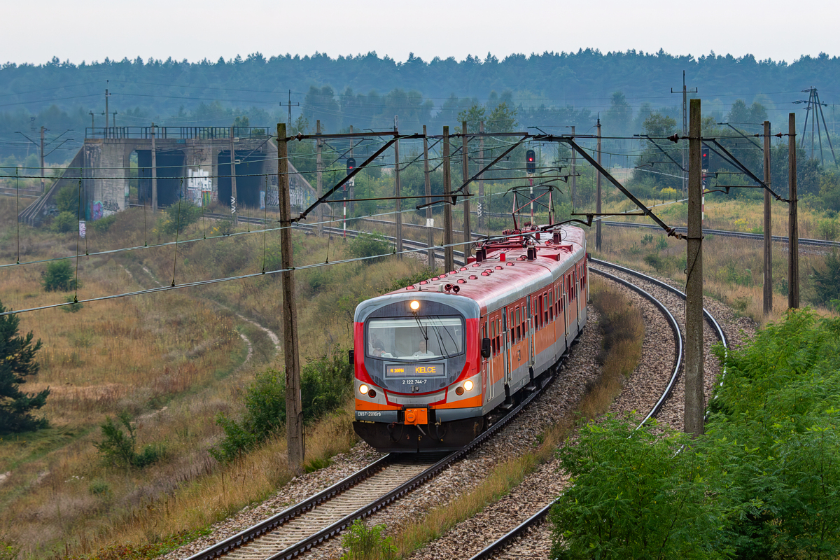 EN57-2016: Górki Szczukowskie - Herby Ślichowice