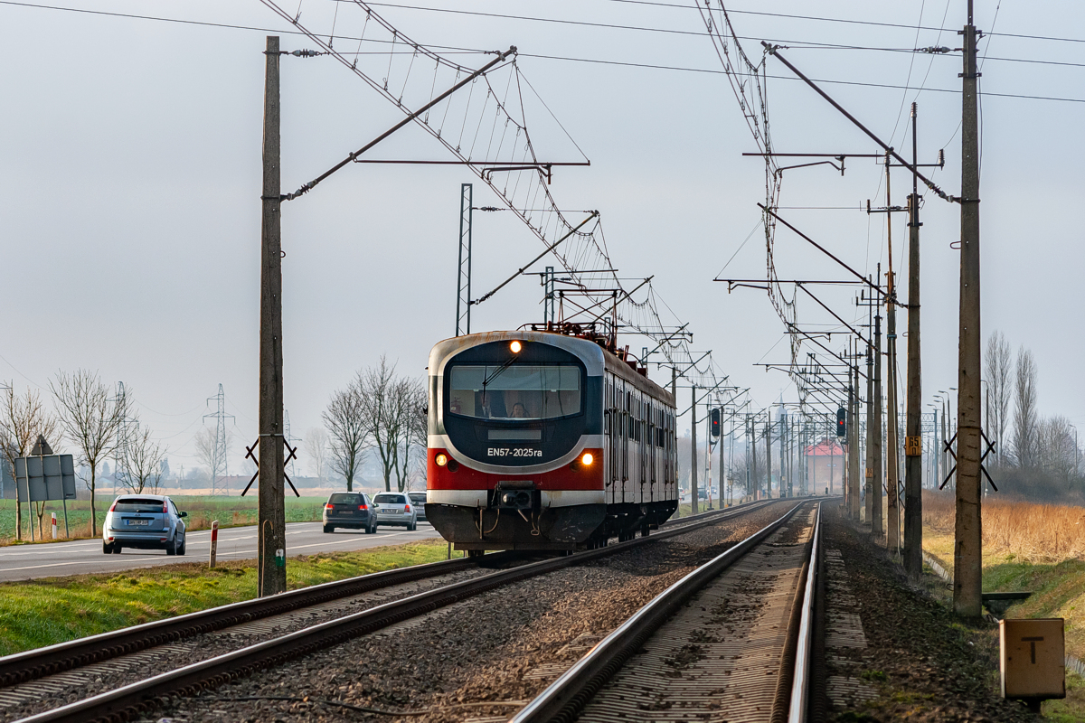 EN57-2025: Recław - Troszyn