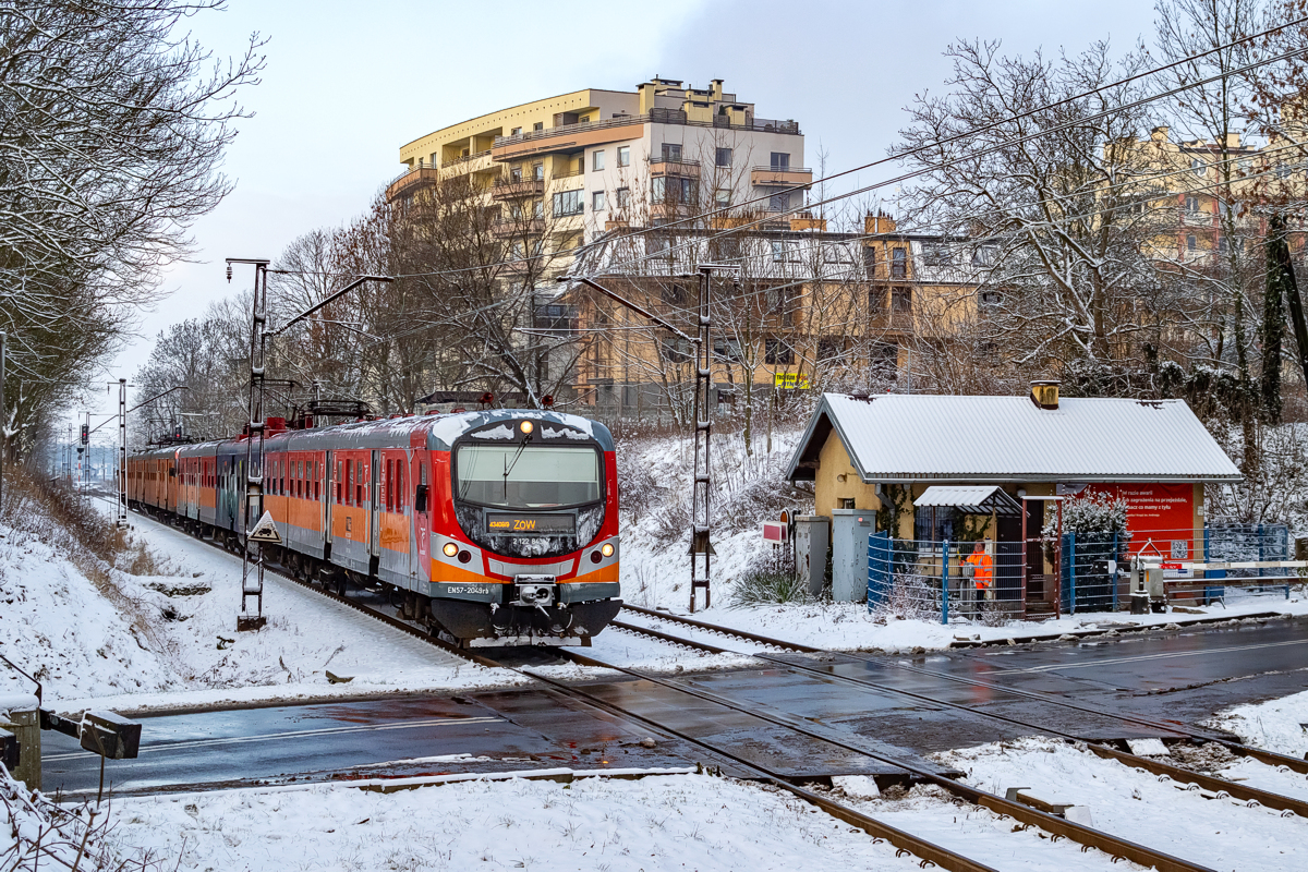 EN57-2049+2021: Kraków Mydlniki - Kraków Olsza