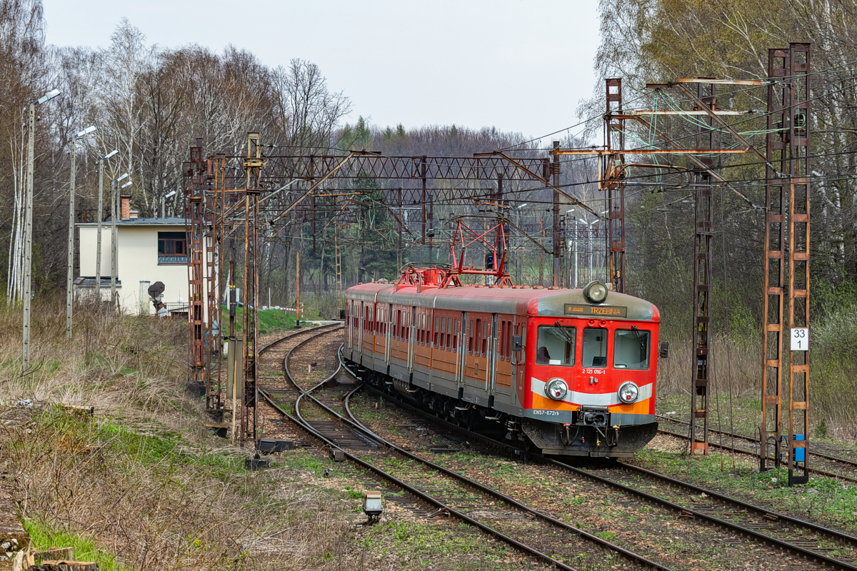 EN57-672: Brzeszcze Kopalnia