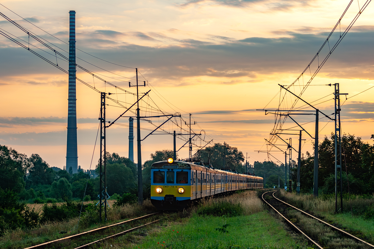 EN57-719+908+1776: Szczecin Podjuchy - Daleszewo Gryfińskie