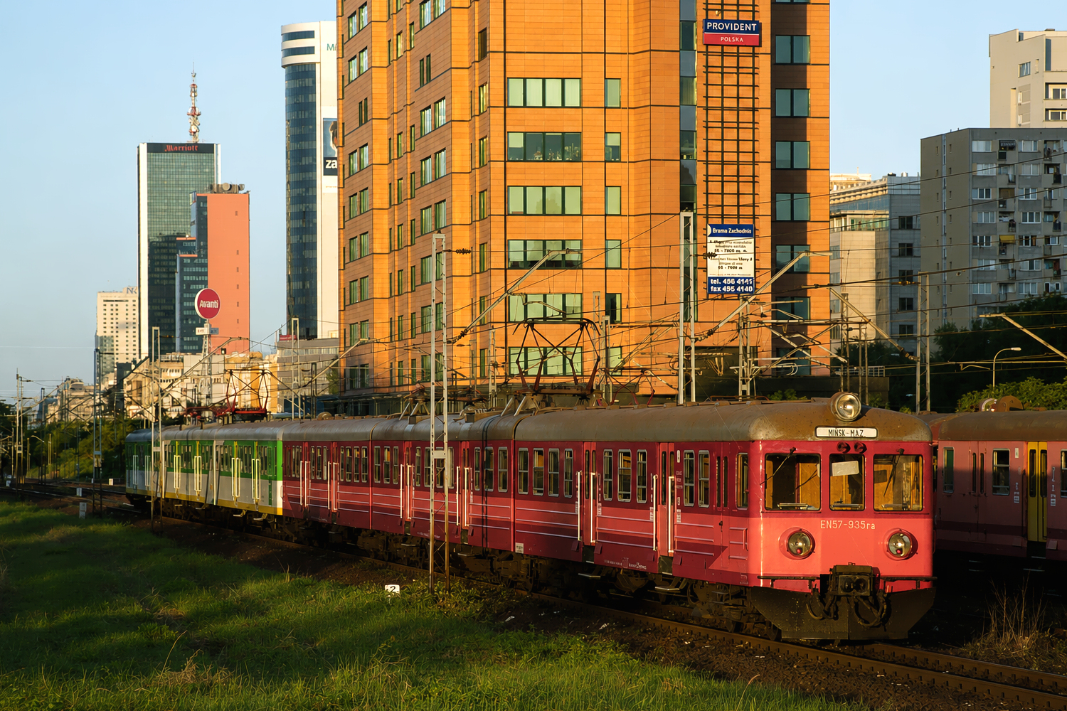 EN57-935: Warszawa Zachodnia - Warszawa Ochota