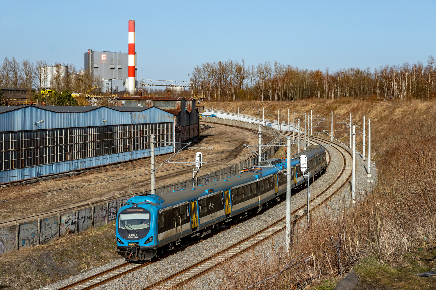 EN57AKŚ-1533: Chorzów Stary - Chorzów Miasto