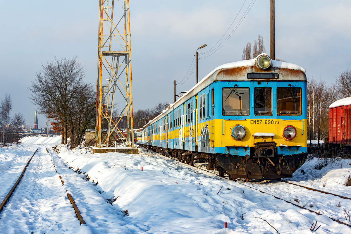 EN57-690: Szczecin Port Centralny