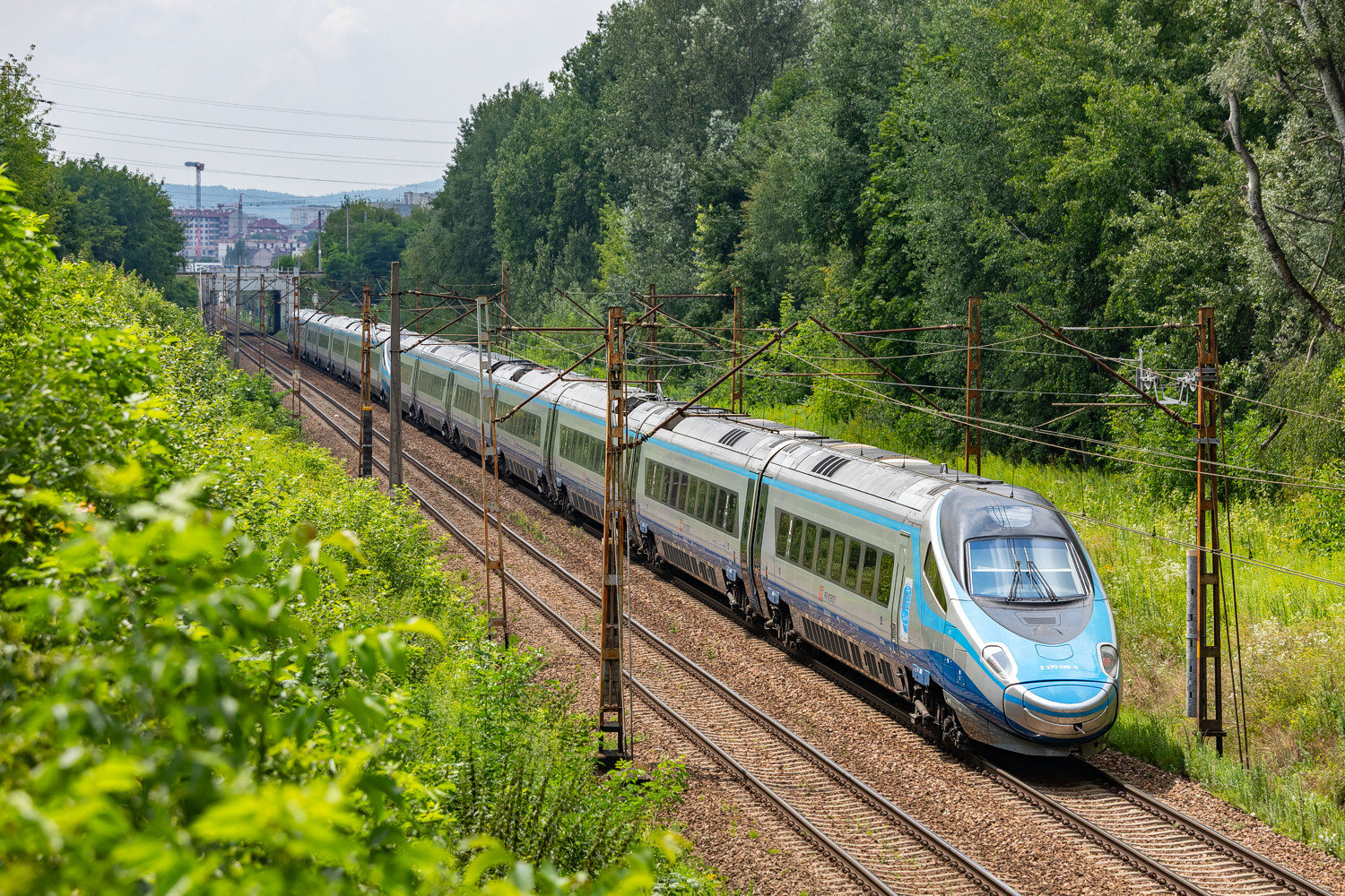 ED250-001+005: Kraków Batowice - podg. Kraków Przemieście
