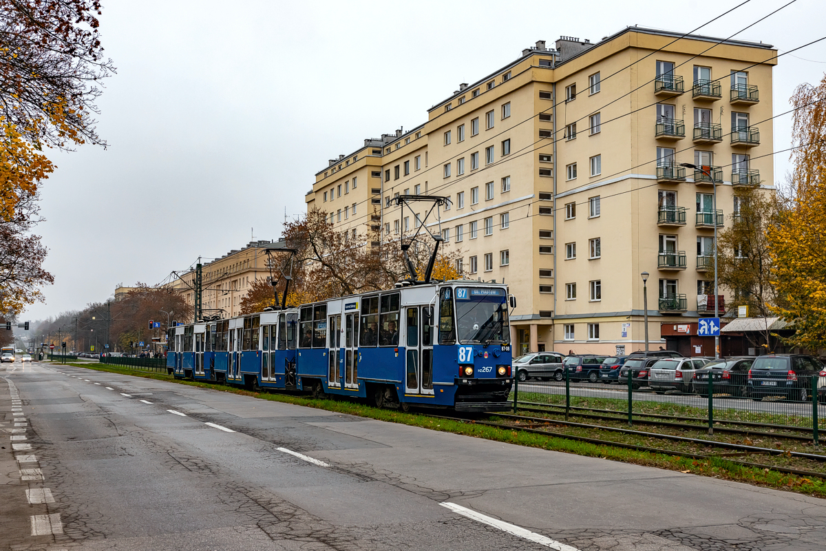 105Na #HZ267+HZ268+HZ269: Kraków, al. Solidarności