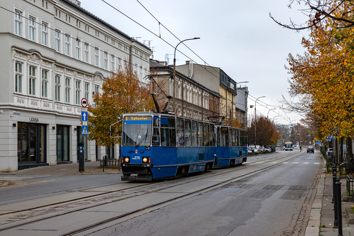 105Na #HZ275+HZ276: Kraków, ul. Kościuszki