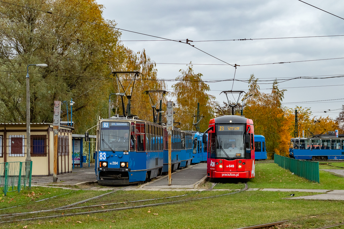 105Na #RZ204+205+206: Kraków, pętla Nowy Bieżanów
