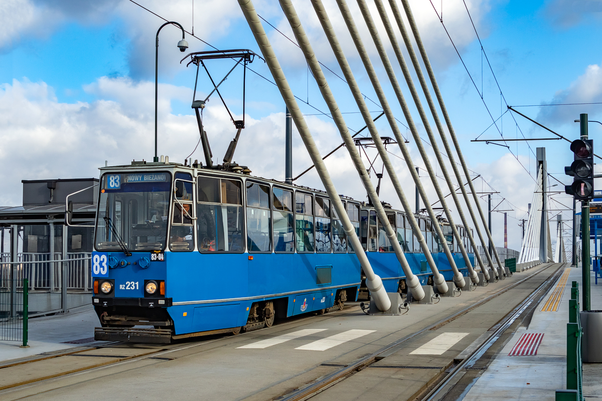 105Na #RZ231+232+233: Kraków, Estakada