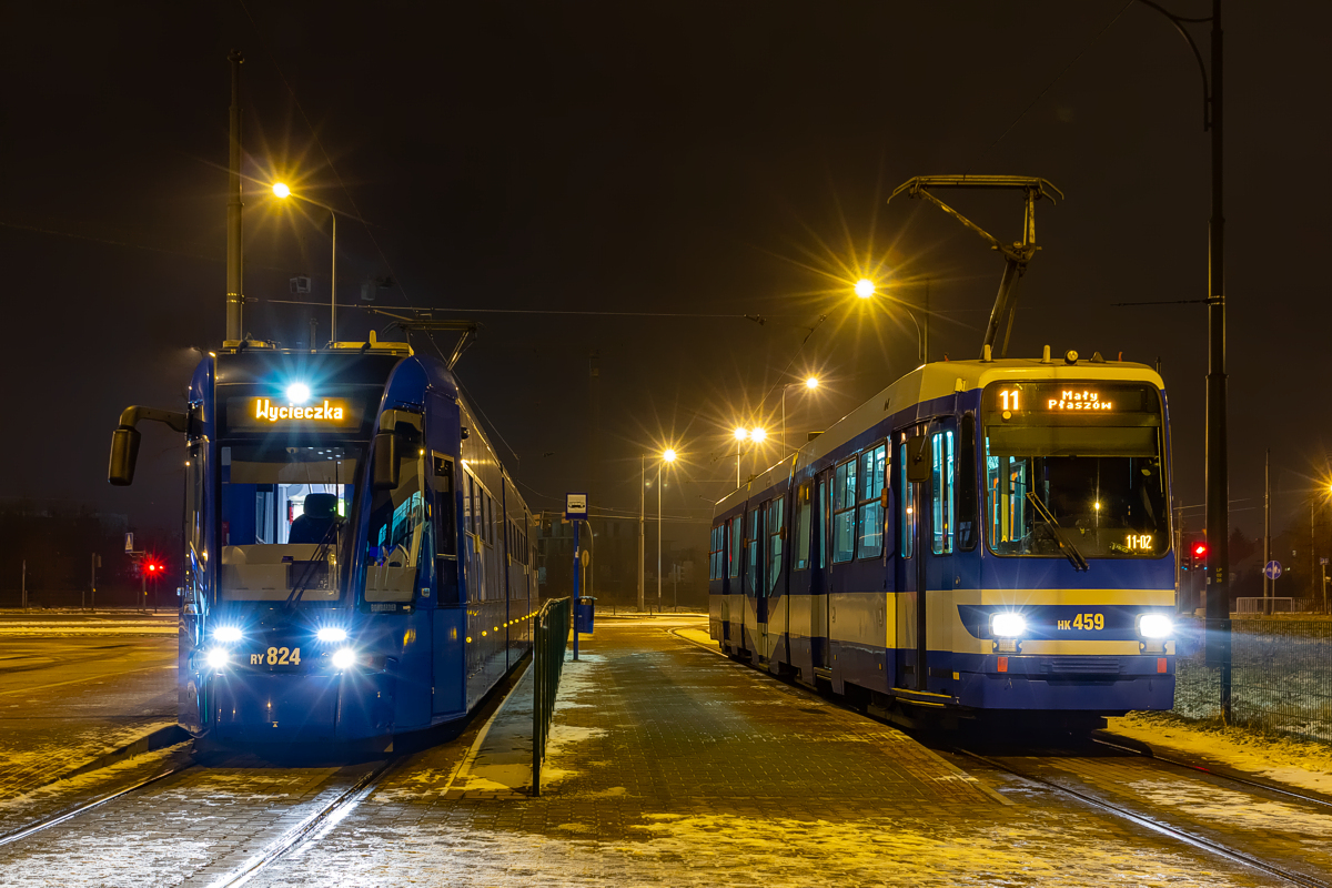 NGT8 #RY824: Kraków, pętla Mały Płaszów