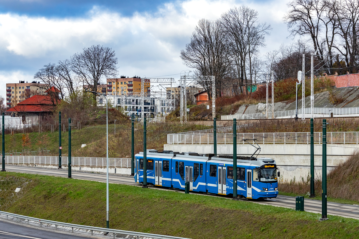 EU8N #HL414: Kraków, Trasa Łagiewnicka
