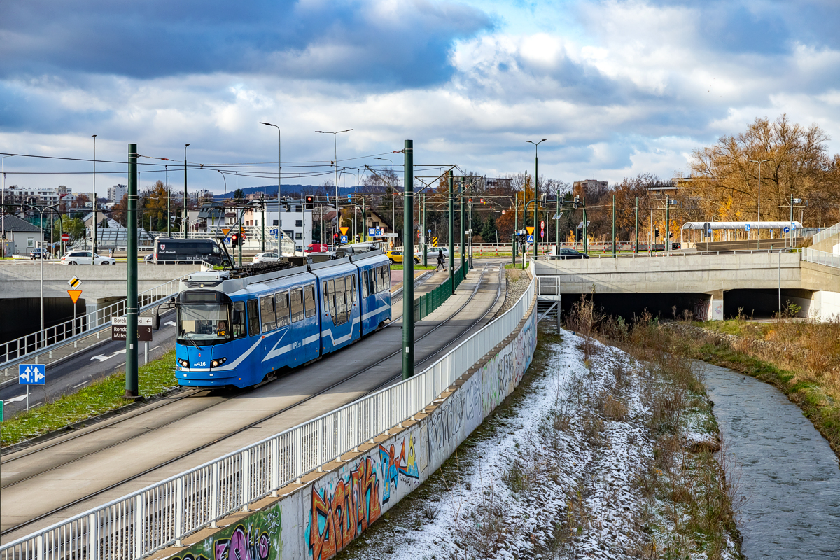 EU8N #HL416: Kraków, Trasa Łagiewnicka