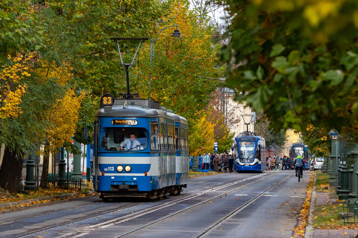 E1 #RW113+c3 #RB513: Kraków ul. Rakowicka