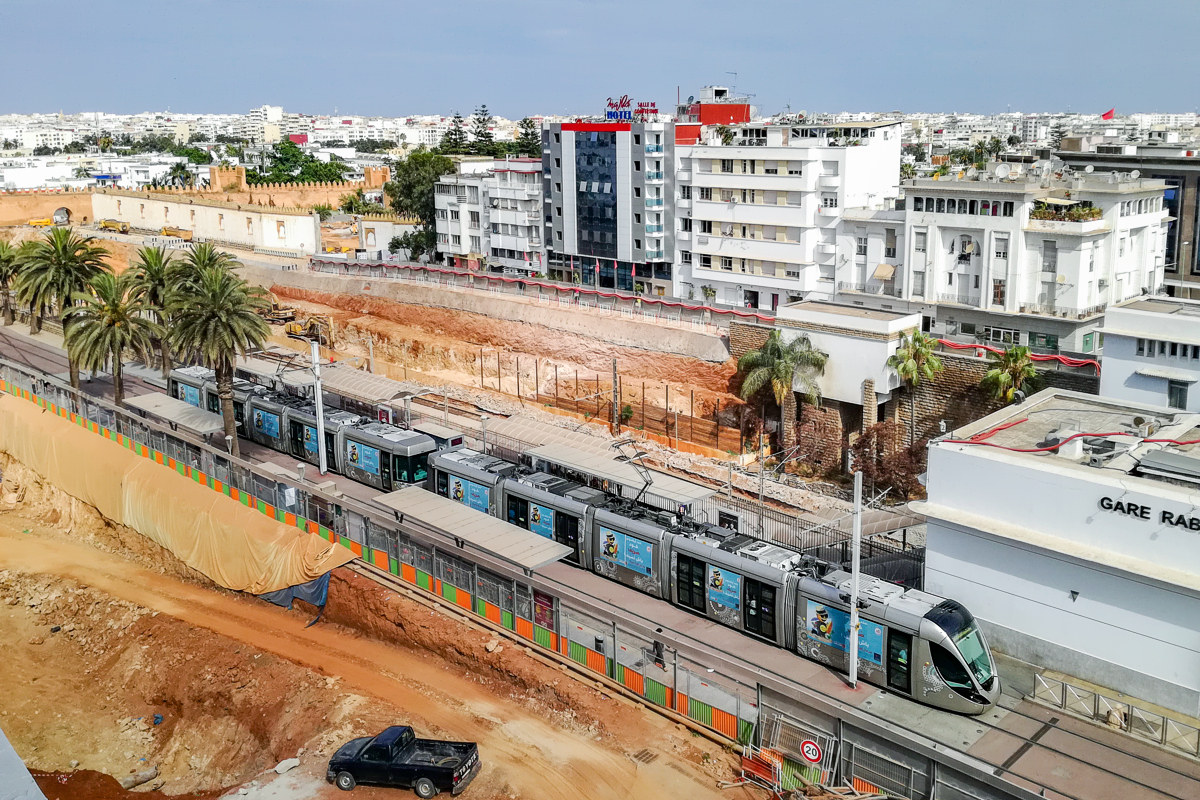 Citadis 302: Rabat, Avenue Abou Inane