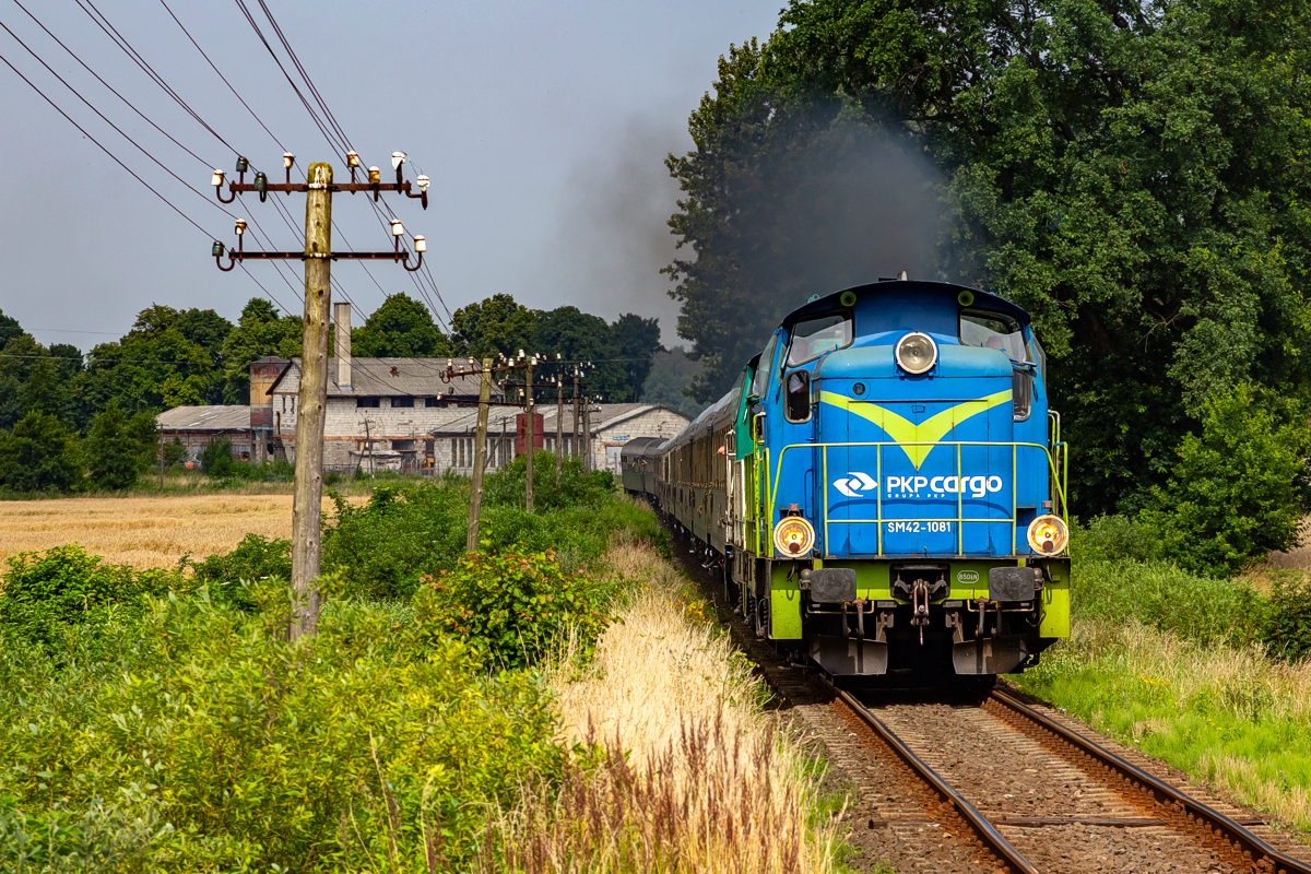 SM42-1081+742: Grodzie - Jarzębiec