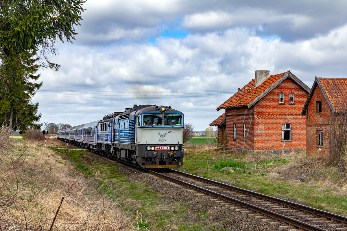 754 046: Korsze Towarowa - Tołkiny