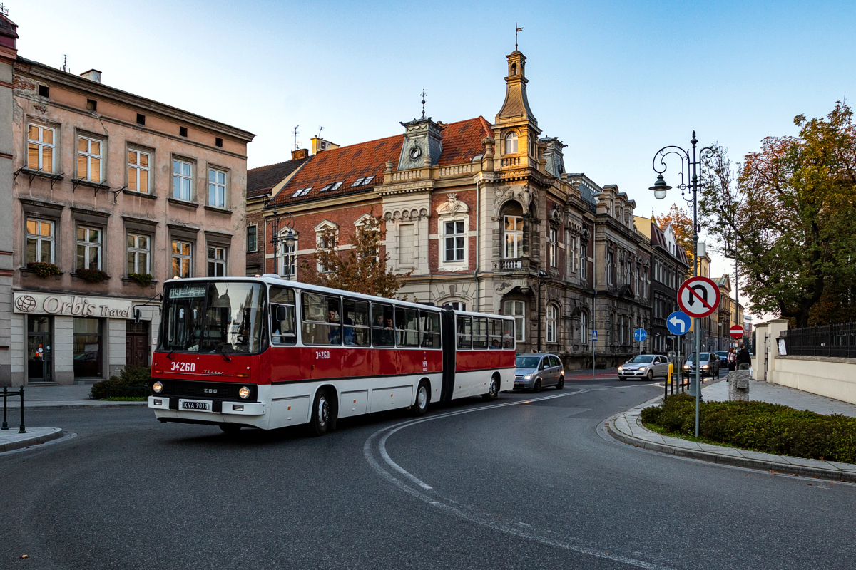 Ikarus 280.26 #34260: Kraków, ul. Kurniki 