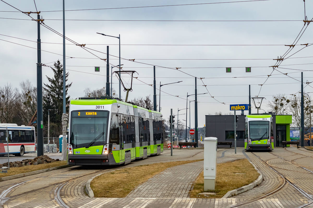 S111O #3011: Olsztyn, pętla Dworzec Główny