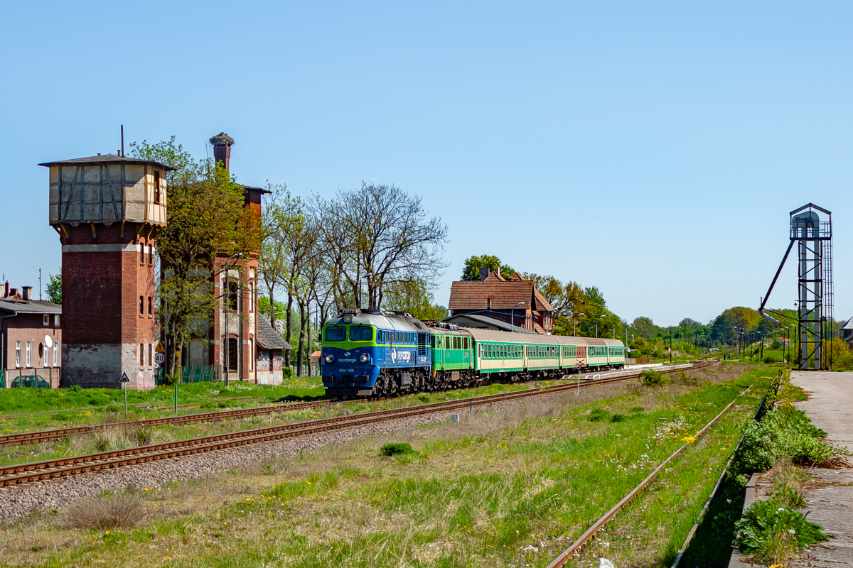 ST44-1215+EU07-232: Drawsko Pomorskie