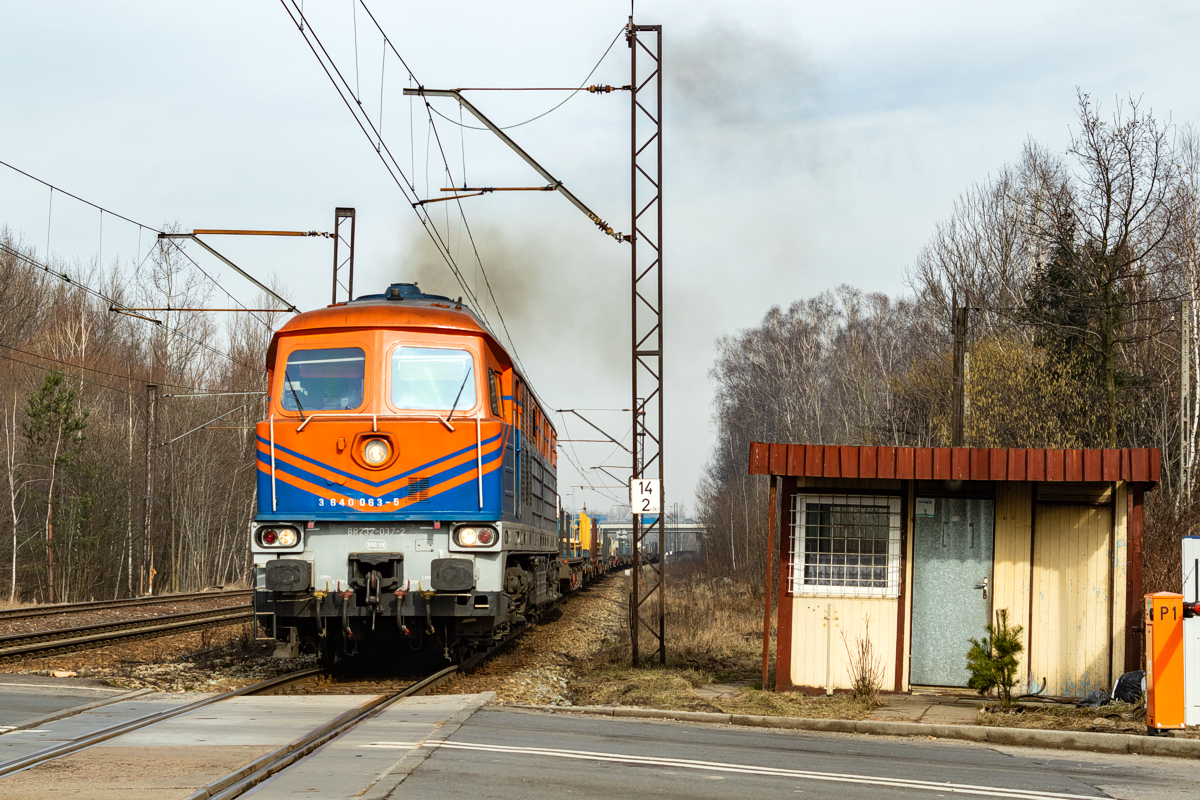 BR232-037: Sosnowiec Jęzor - Mysłowice Brzezinka 