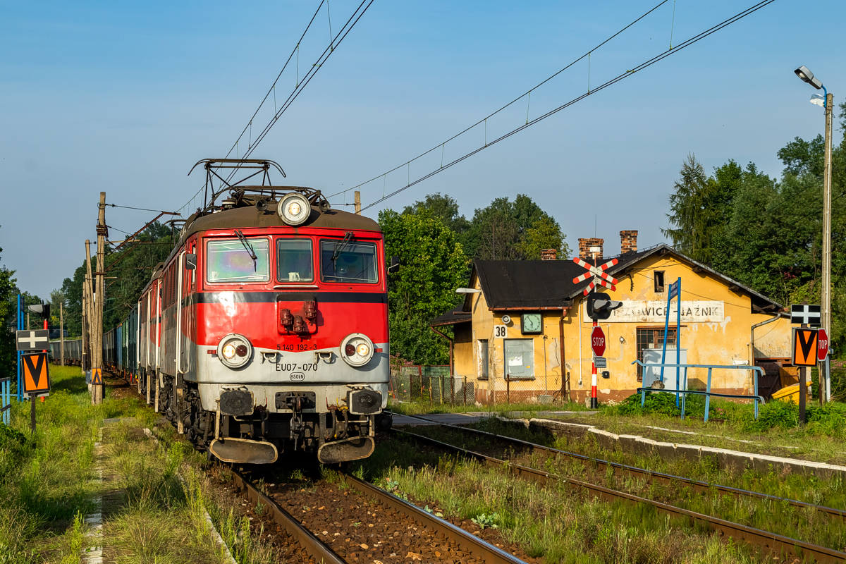 EU07-070+153: Jawiszowice Jaźnik