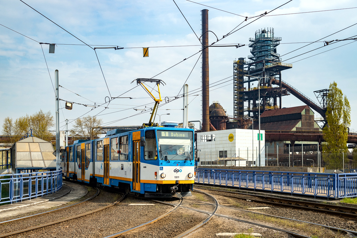 KT8D5 #1511: Ostrava, Dolní Vítkovice