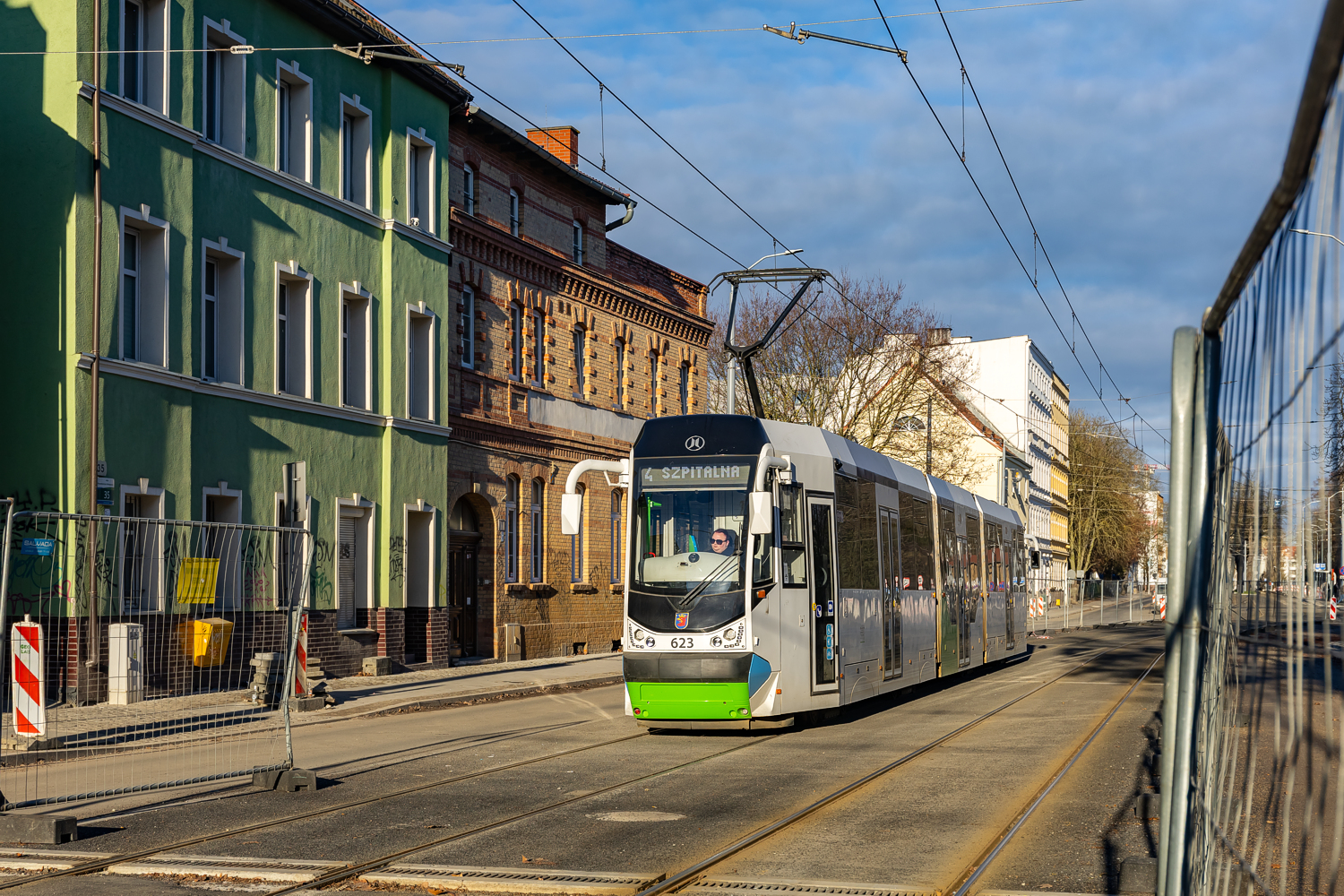 Moderus Beta MF29AC BD #623: Szczecin, al. Powstańców Wielkopolskich