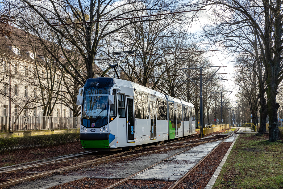 Moderus Beta MF29AC BD #625: Szczecin, ul. Żołnierska