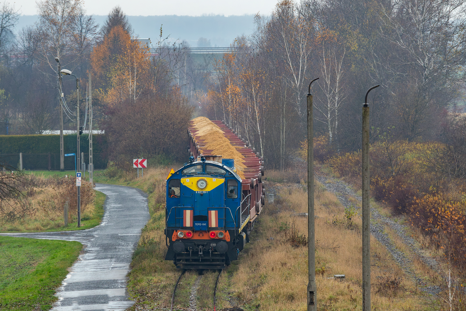 TEM2-041: Pyskowice - bocznica szlakowa Wojciech