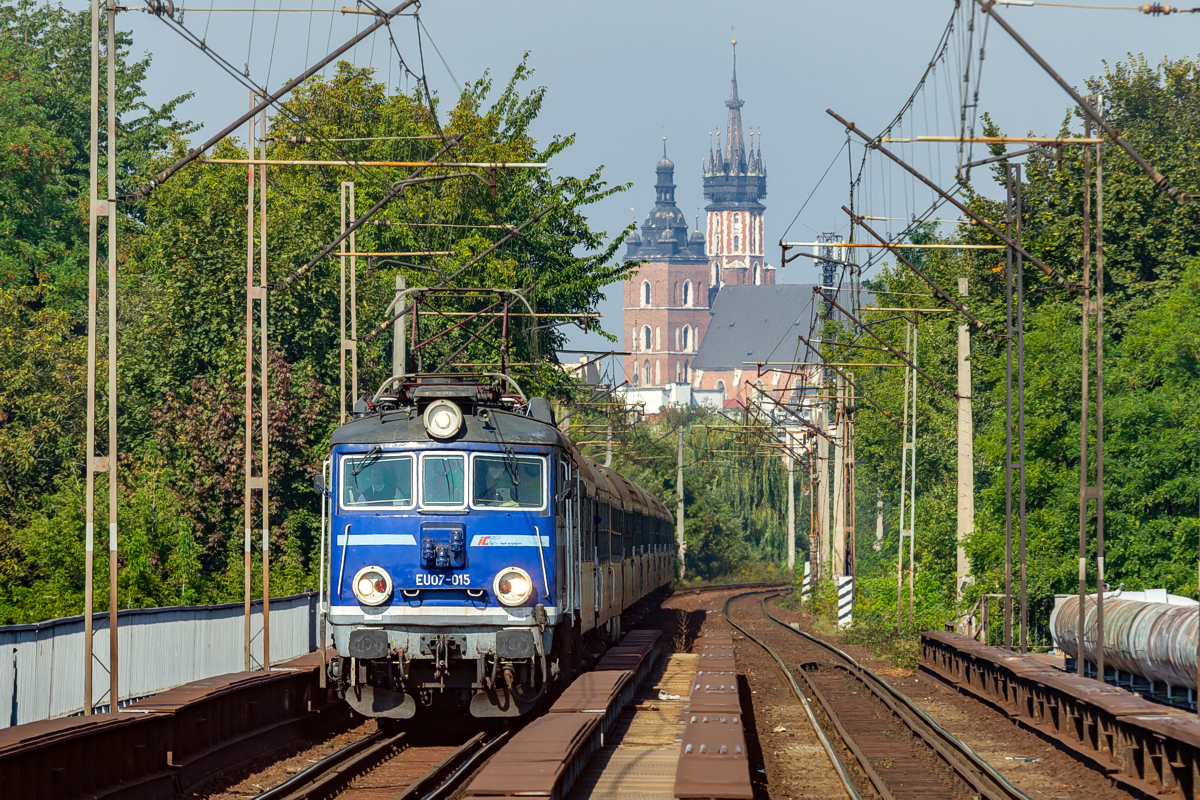 EU07-015: Kraków Główny - Kraków Zabłocie