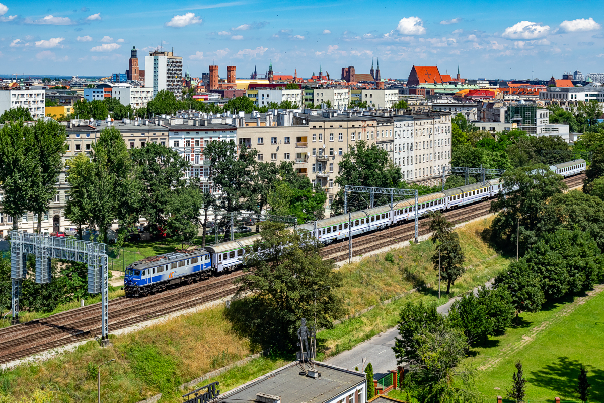 EU07-072: Wrocław Główny - podg. Grabiszyn