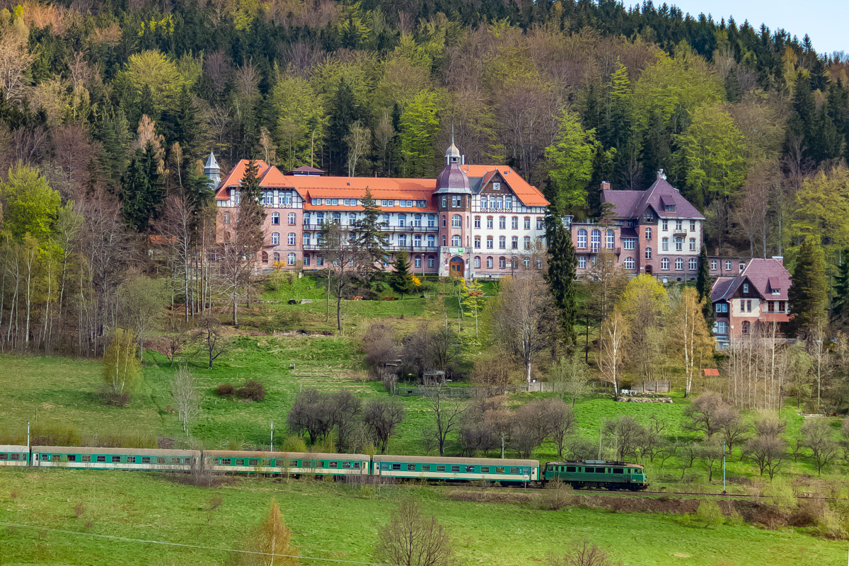 EU07-186: Szklarska Poręba Średnia - Szklarska Poręba Dolna