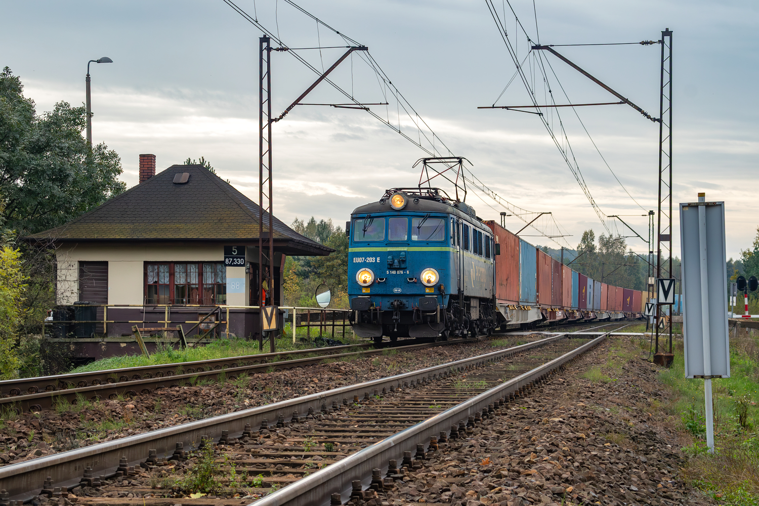 EU07-203: Wręczyca - Kłobuck