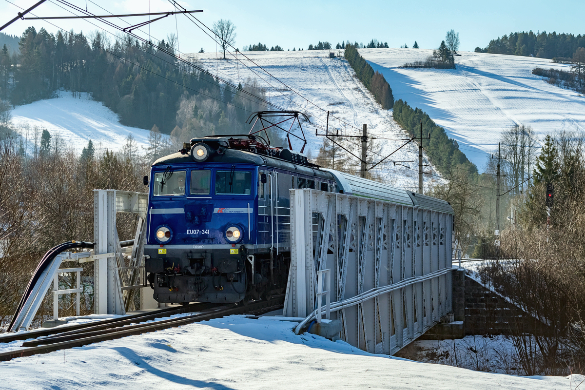 EU07-341: Powroźnik - Krynica-Zdró
