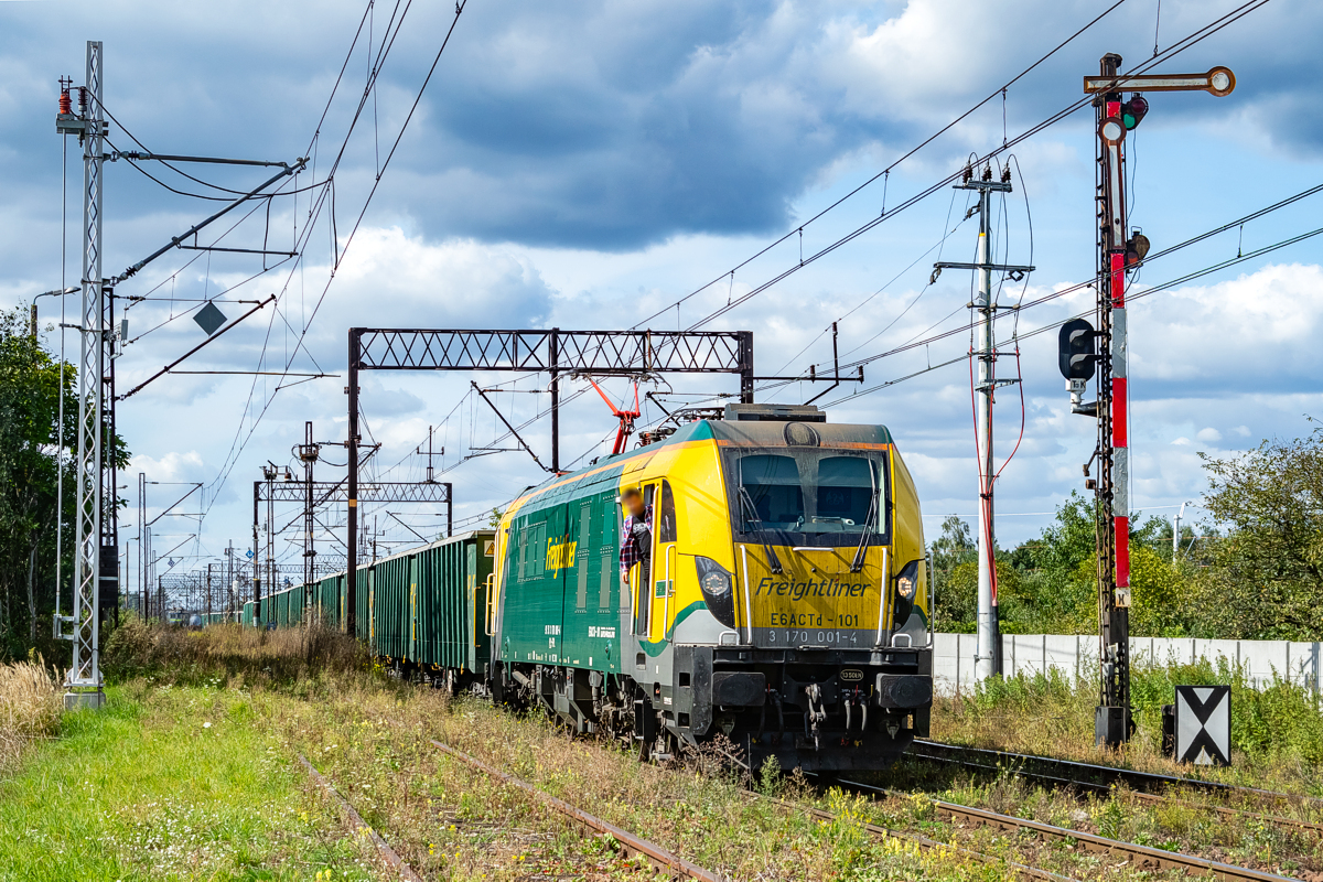 E6ACTd-101: Stalowa Wola Rozwadów Towarowa
