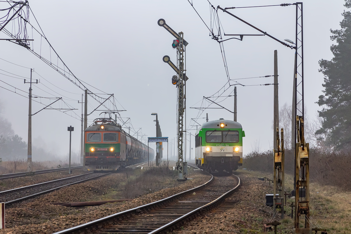 183-024 i VT627-104: Sierakówek