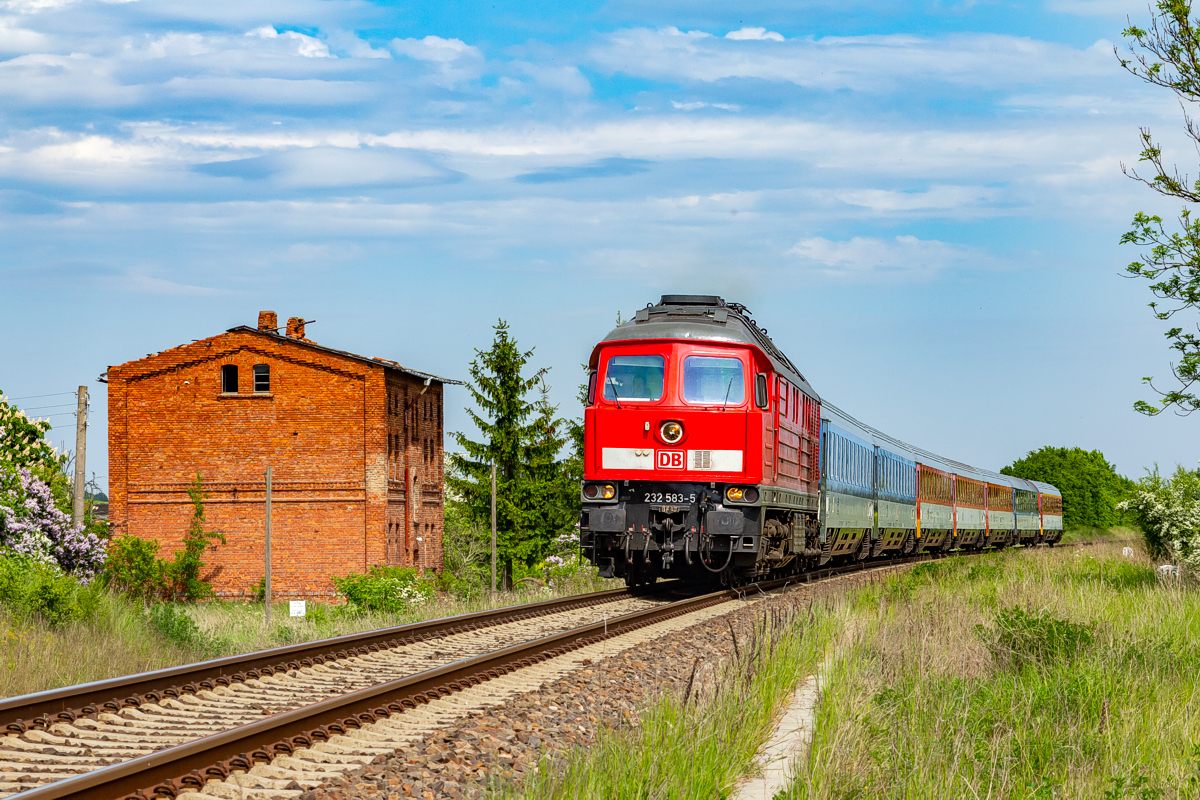 BR232 583: Szczecin Gumieńce - Tantow