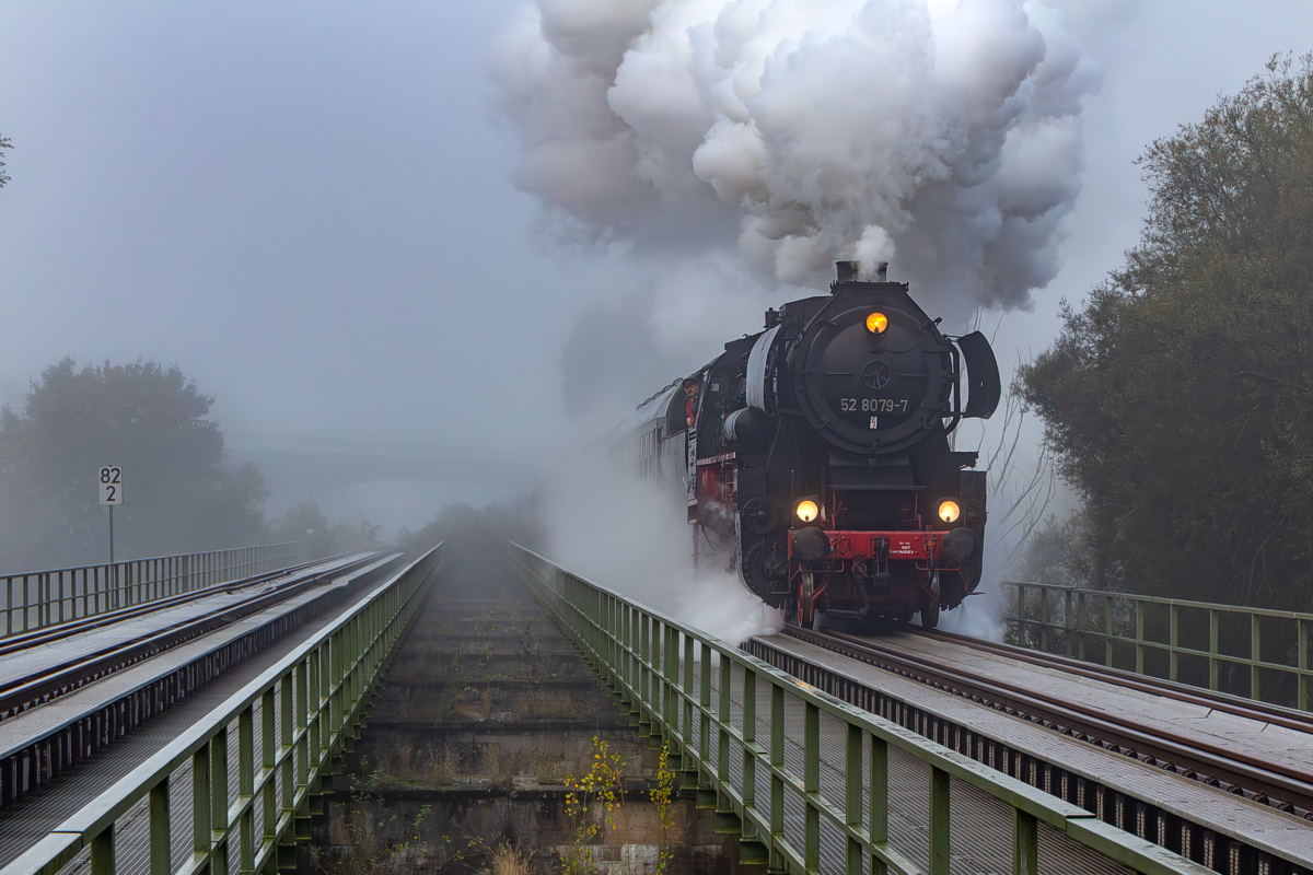 BR52 8079: Kustrin-Kietz - Kostrzyn