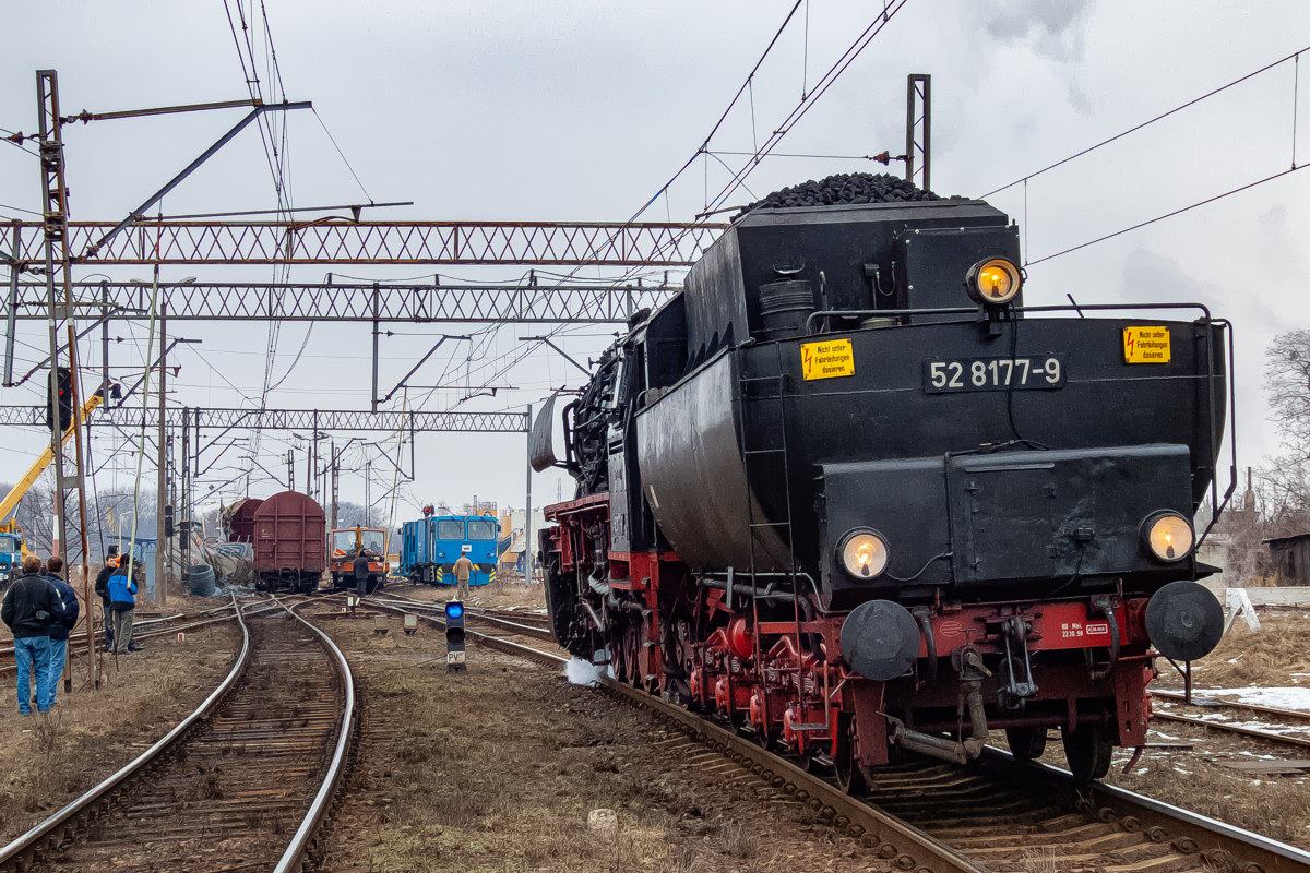 BR52 8177: Szczecin Podjuchy