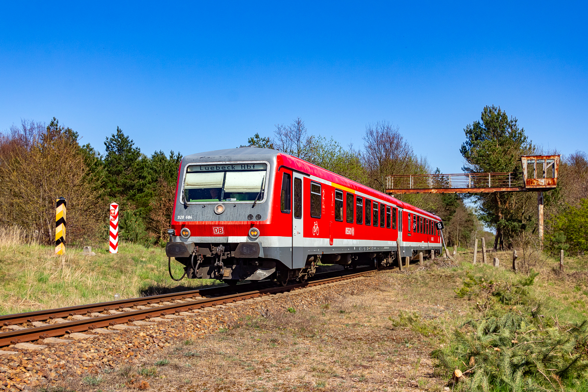 VT628 684: Stobno Szczecińskie - Grambow