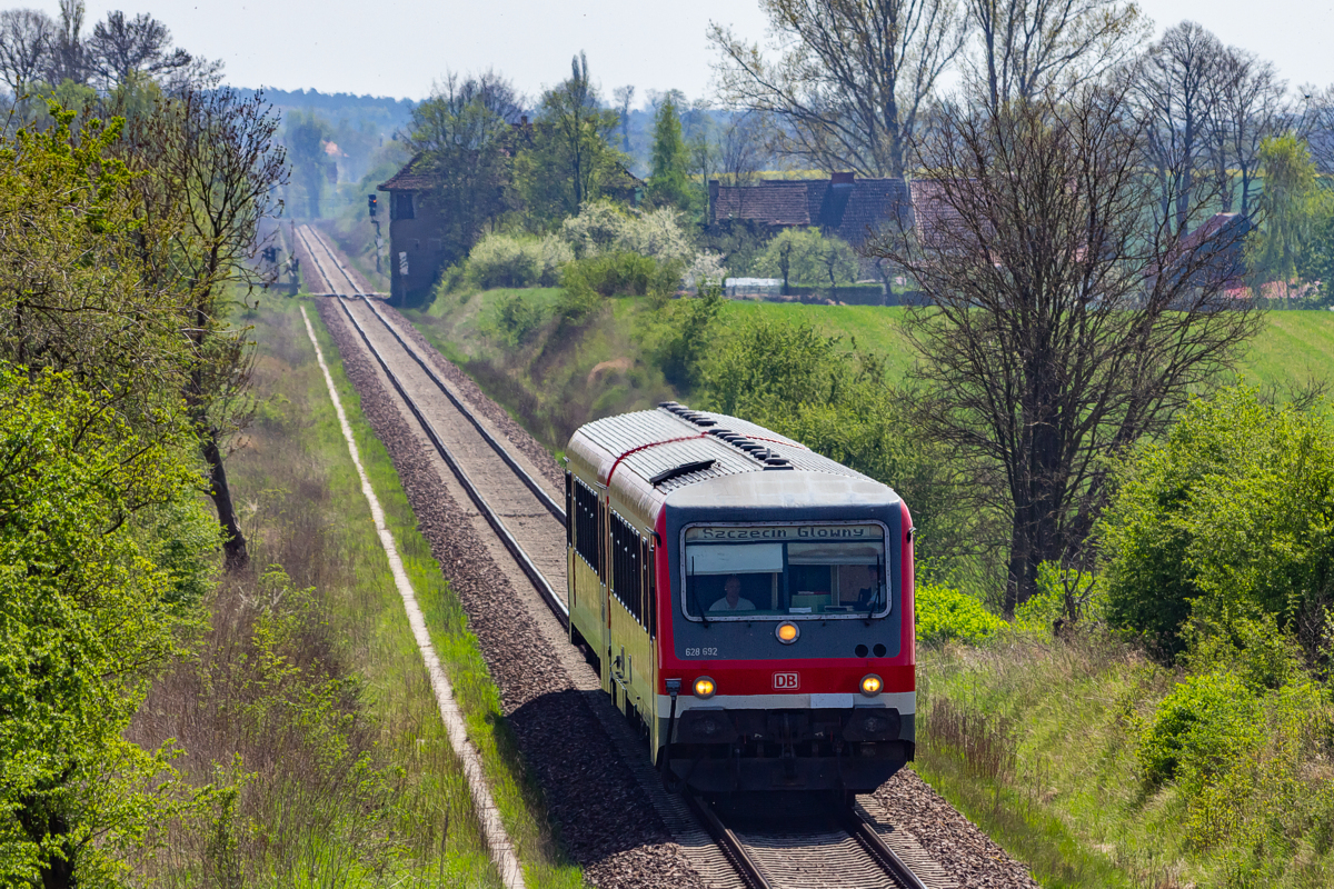 VT628 692: Tantow - Szczecin Gumieńce