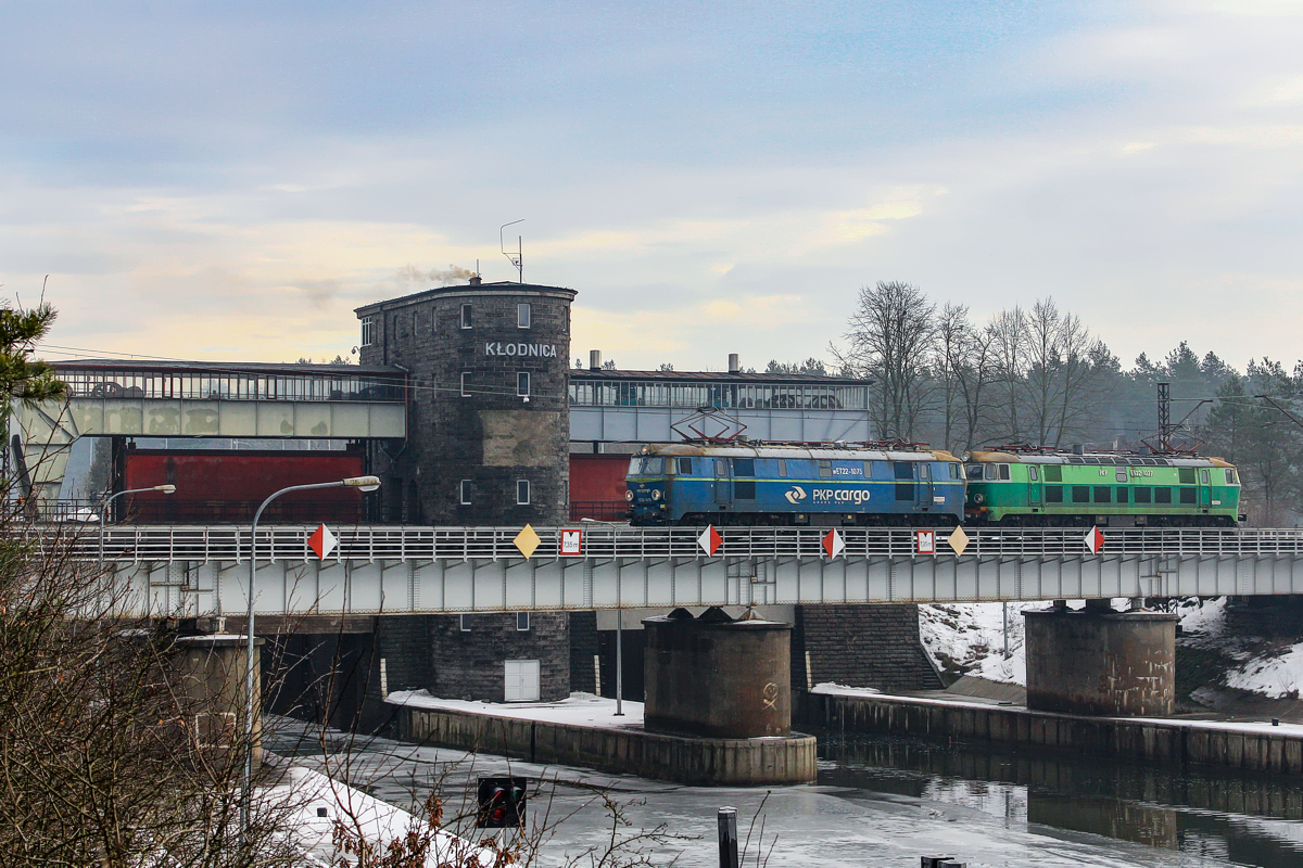 ET22-1075+1027: podg. Kłodnica