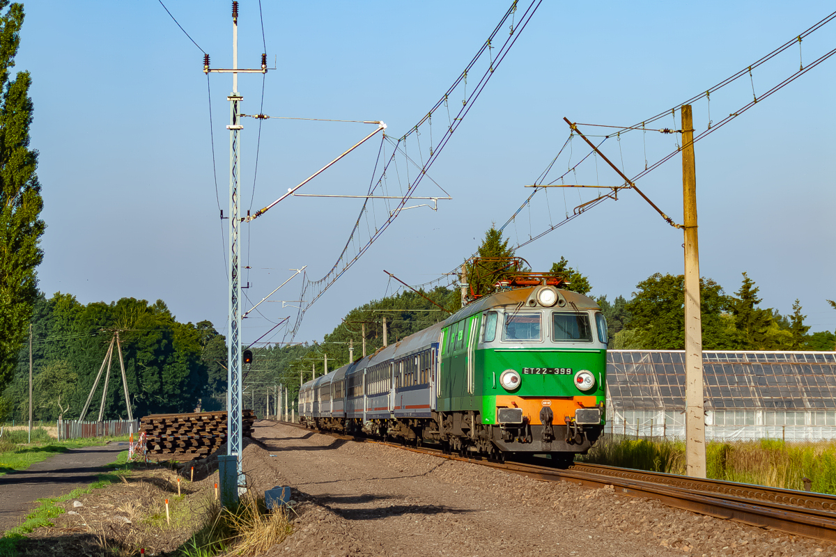 ET22-399: Szczecin Dąbie - Szczecin Załom