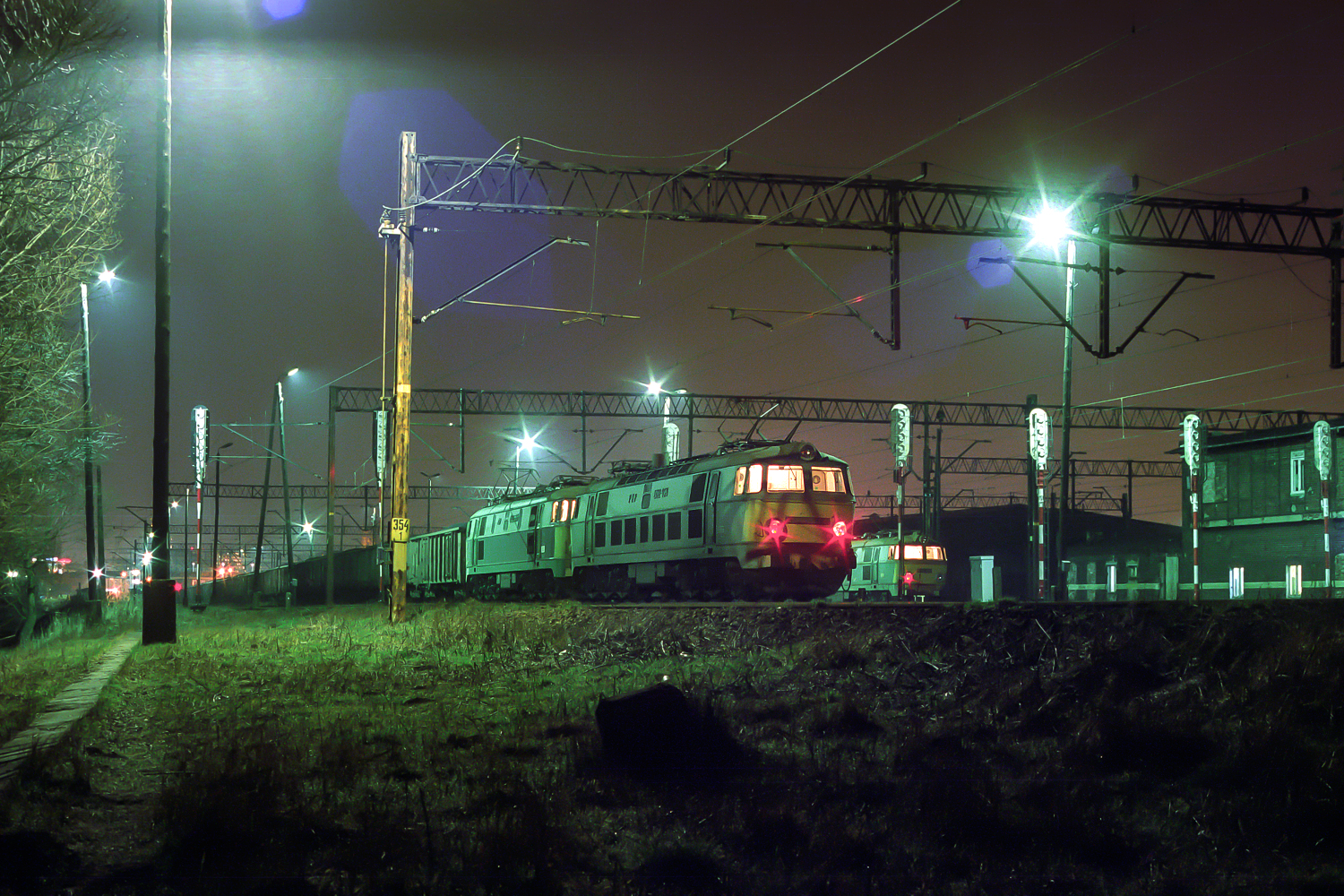 ET22-454+595: Szczecin Port Centralny